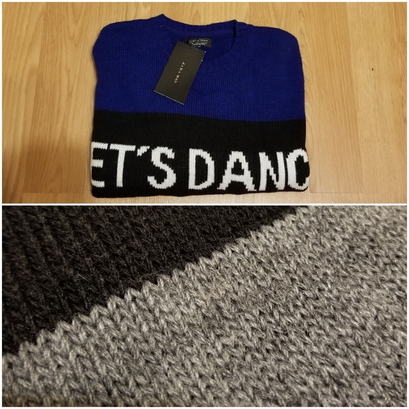 Zara man let's move, let's dance sweater - Picture 5 of 5